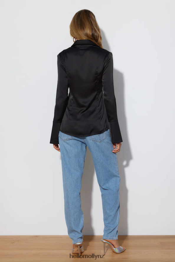 Hello Molly Angel Energy Shirt Black PBN8867007 Clothing