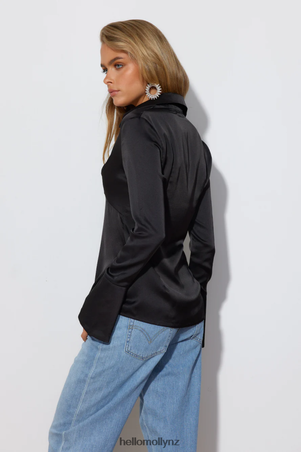 Hello Molly Angel Energy Shirt Black PBN8867007 Clothing