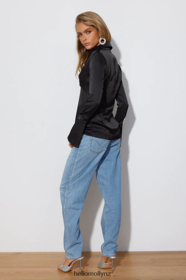 Hello Molly Angel Energy Shirt Black PBN8867007 Clothing