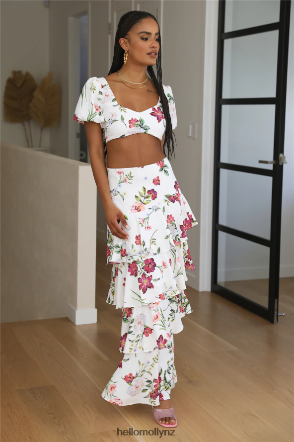 Hello Molly SEVEN WONDERS Yokana Top White Floral PBN8868880 Clothing