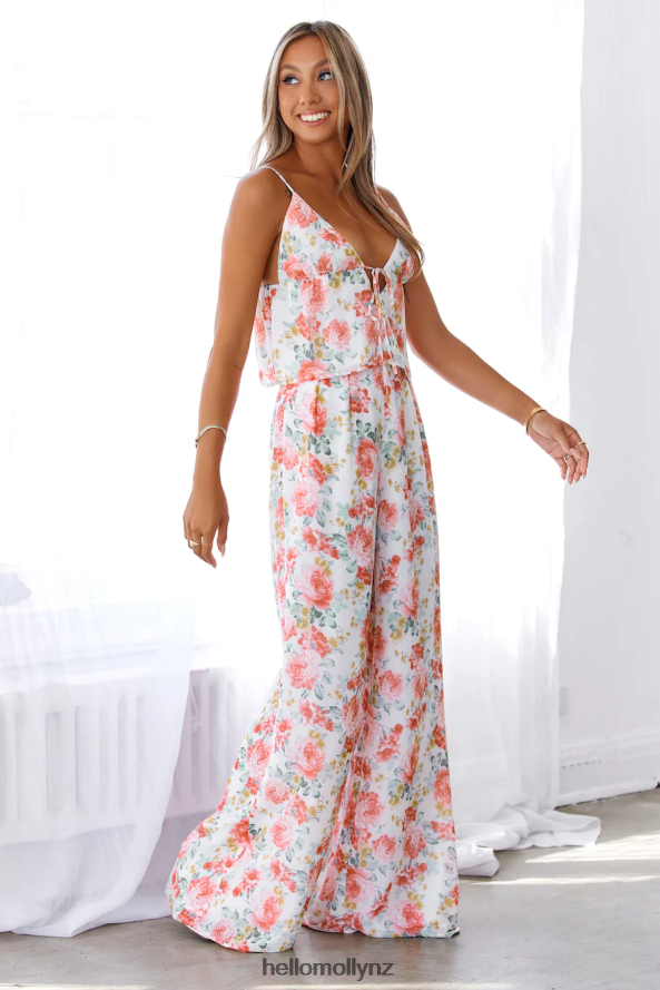 Hello Molly Amaryllis Heart Top Floral PBN8868600 Clothing