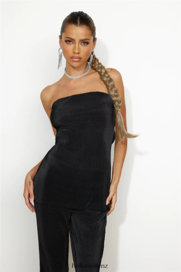 Hello Molly Cover Girl Top Black PBN8868609 Clothing