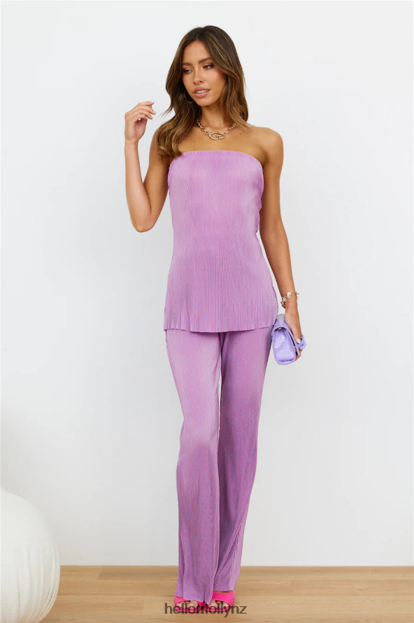 Hello Molly Cover Girl Top Purple PBN8868588 Clothing