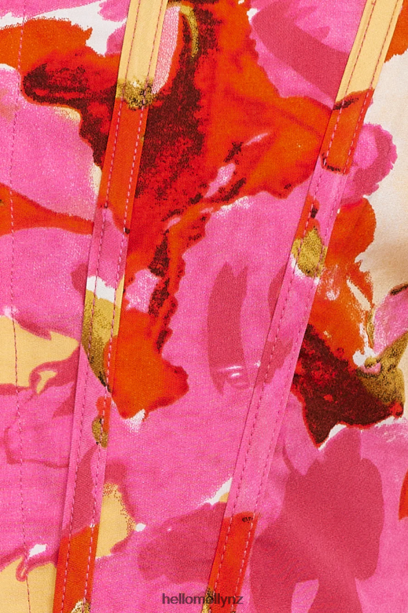 Hello Molly Loving It All Crop Top Pink PBN8868677 Clothing