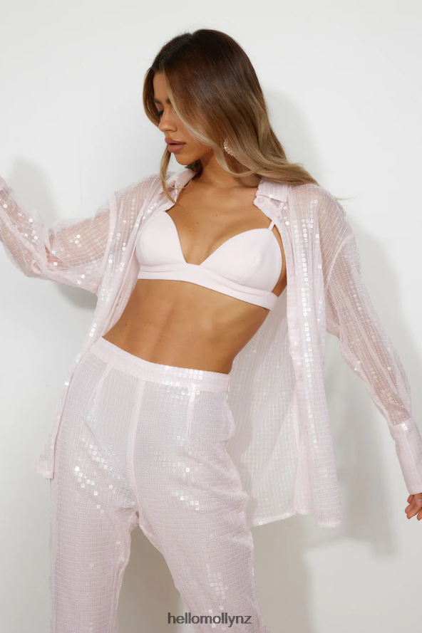 Hello Molly RUNAWAY The Bra Top Pink PBN8868770 Clothing