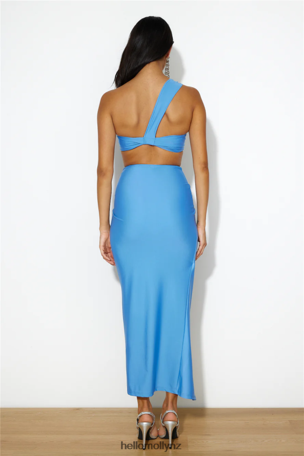 Hello Molly Ready For Goss Crop Top Blue PBN8868760 Clothing